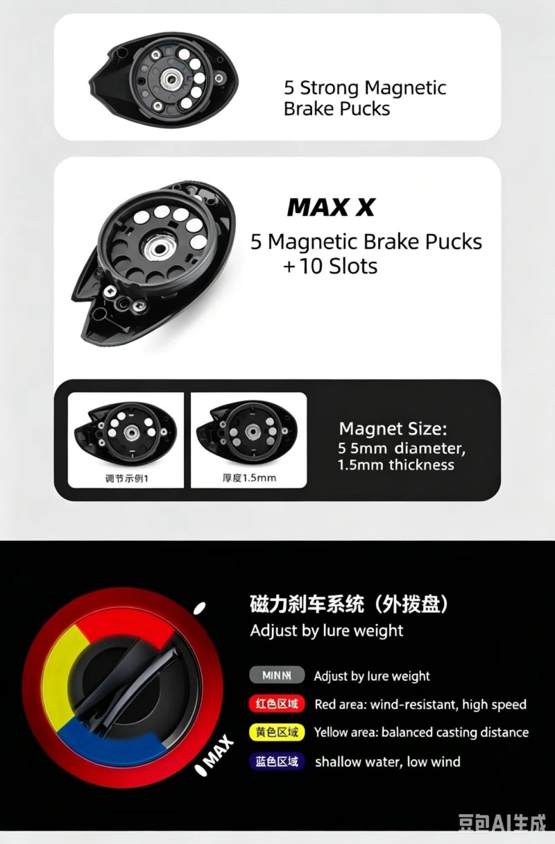 Moulinet de pêche ABU GARCIA X - Abu Garcia Reel Max avis et prix
